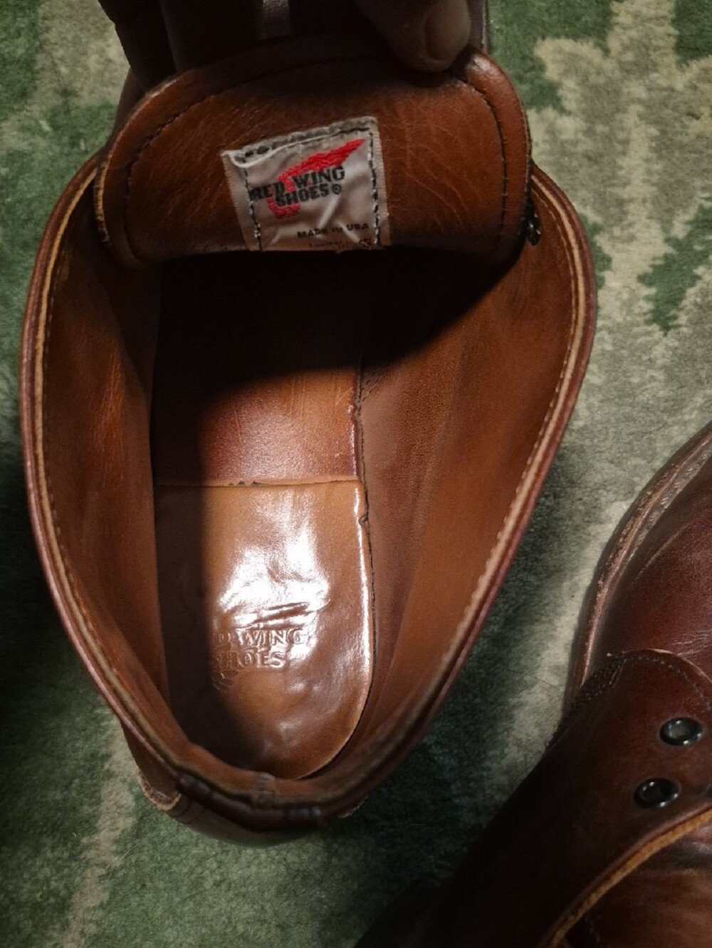 Red Wing Shoes Brown Leather Chukka Boots - Picture 9 of 10